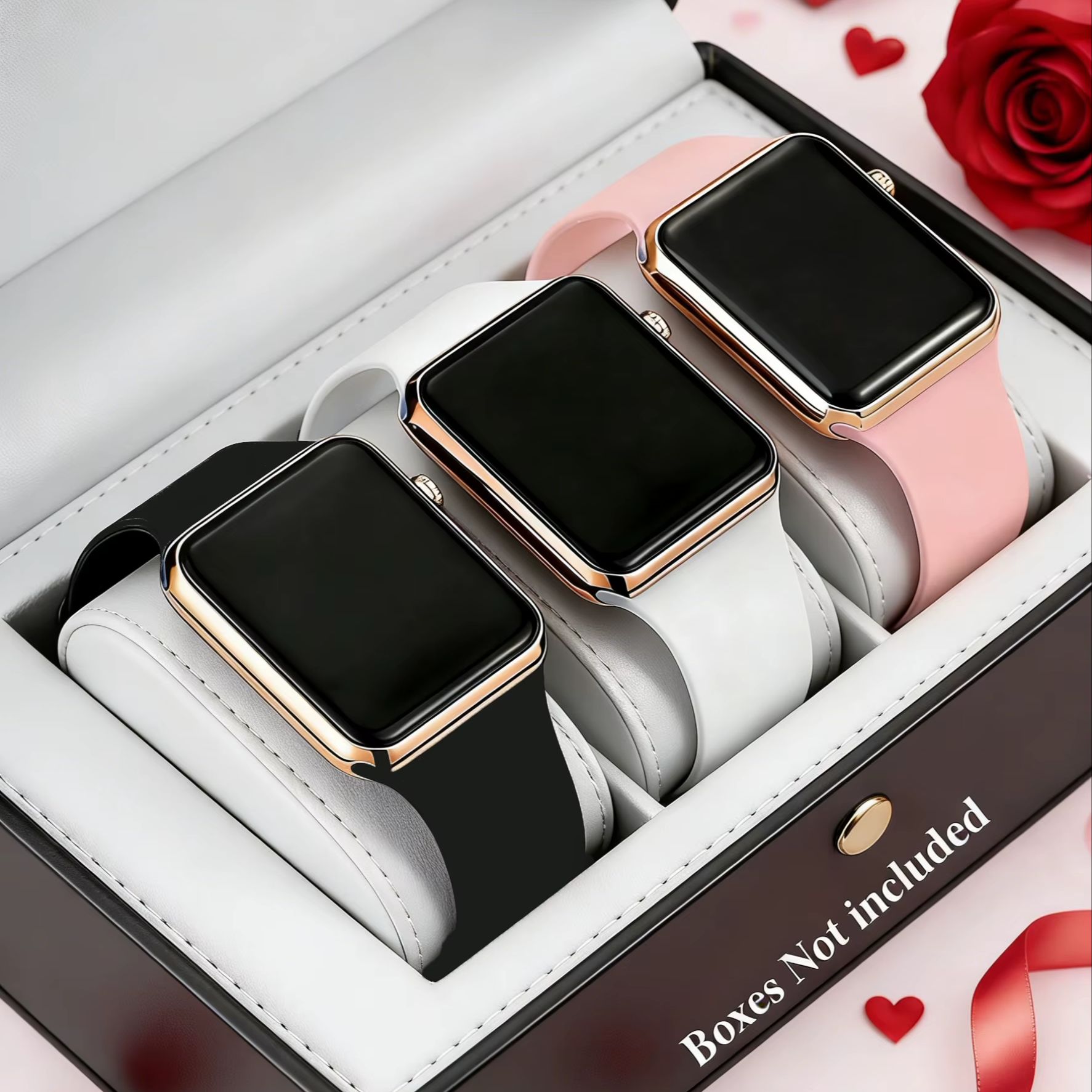 Smartwatch Watches For Girls - Set da 3 orologi elettronici carini
