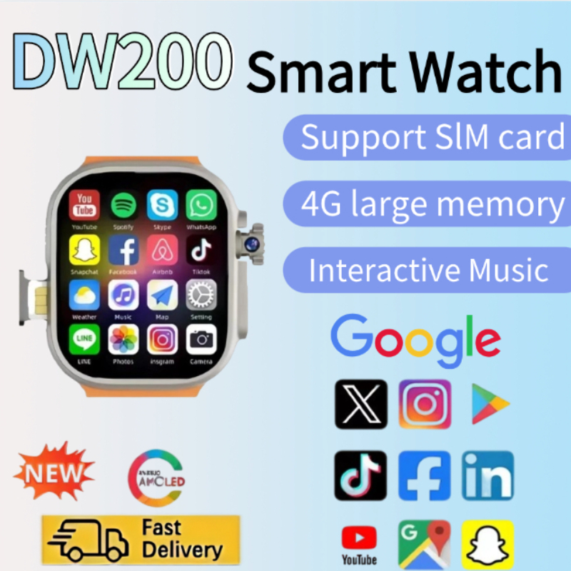 Smartwatch Watches Price - Smartwatch DW200 con rete, scheda SIM,