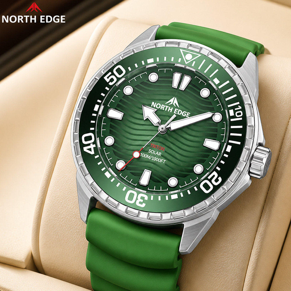 Altimeter Compass Watch - NORTH EDGE TRITON Orologio Subacqueo Solare