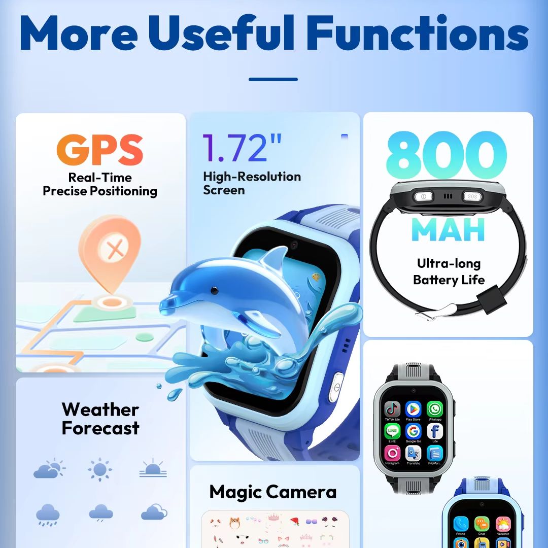 Wonlex Smartwatch 4G per Bambi - Smartwatch Watches For Kids With Gps recensione e prezzo