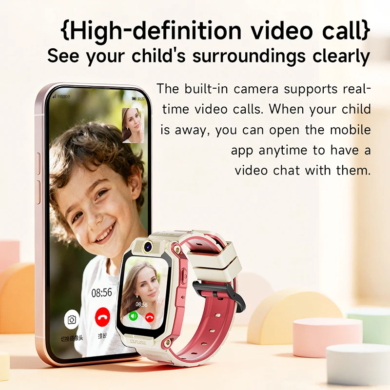 Smartwatch 4G per Bambini con  - Smartwatch Watches For Kids With Gps recensione e prezzo