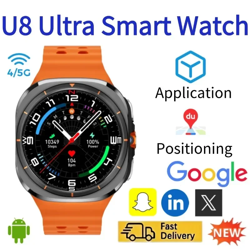 Smartwatch U8 4G 5G con fotoca - Smartwatch Watches For Women With Gps recensione e prezzo